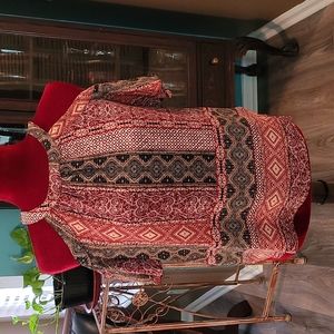 A. Byer Cold Shoulder Blouse